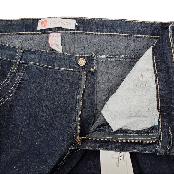 NEW COS Jeans Embellished Pockets Dark Wash Women's Plus Size 22 W NWT - Picture 2 of 9
